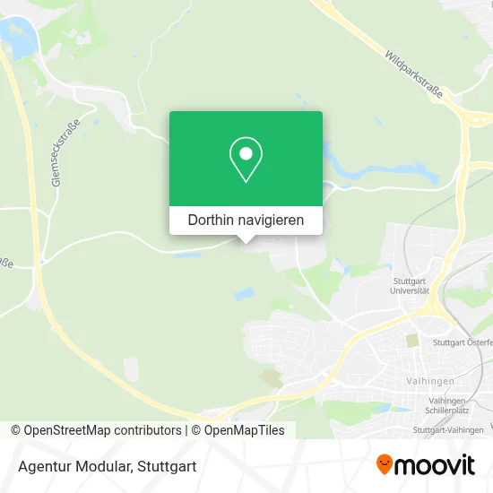 Agentur Modular Karte