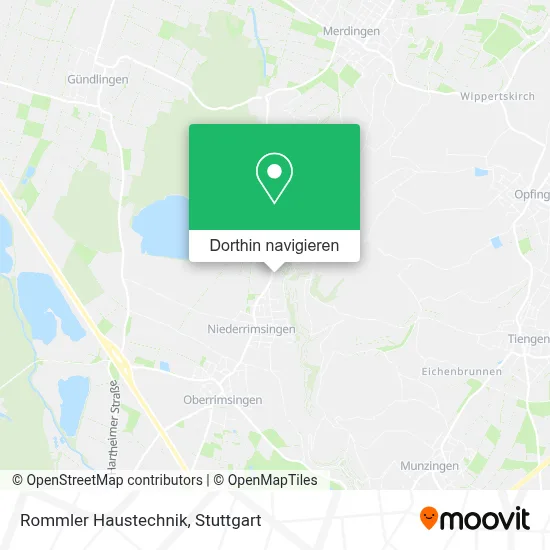 Rommler Haustechnik Karte