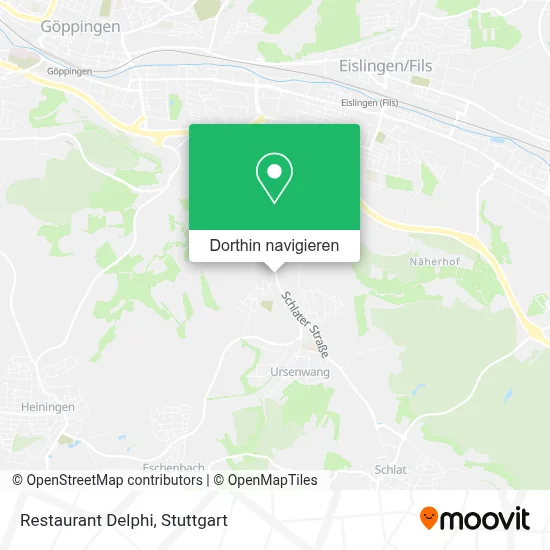 Restaurant Delphi Karte