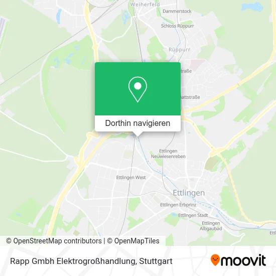 Rapp Gmbh Elektrogroßhandlung Karte