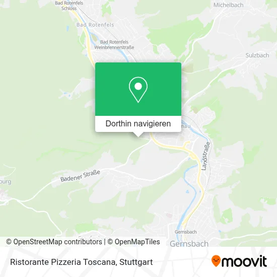 Ristorante Pizzeria Toscana Karte