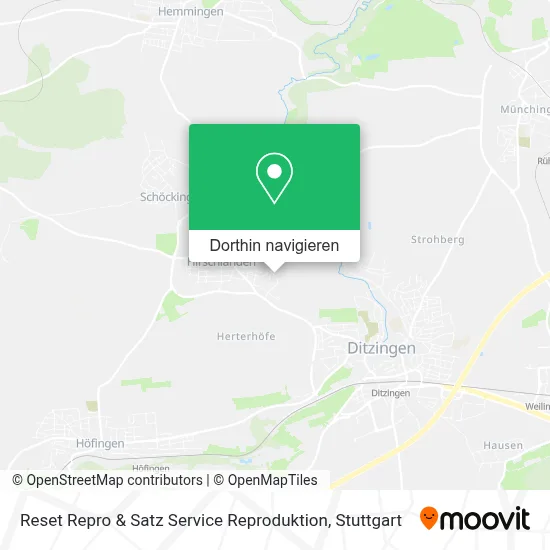 Reset Repro & Satz Service Reproduktion Karte