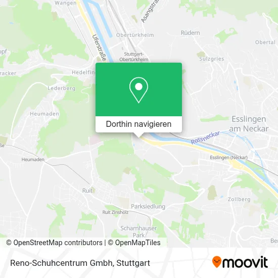 Reno-Schuhcentrum Gmbh Karte