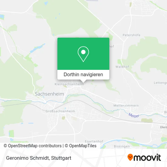 Geronimo Schmidt Karte