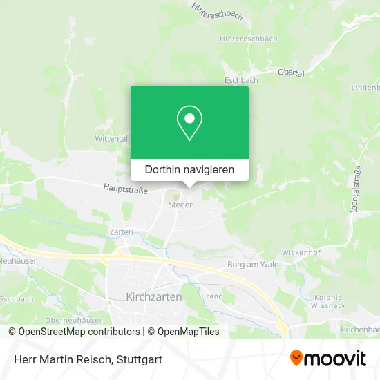 Herr Martin Reisch Karte