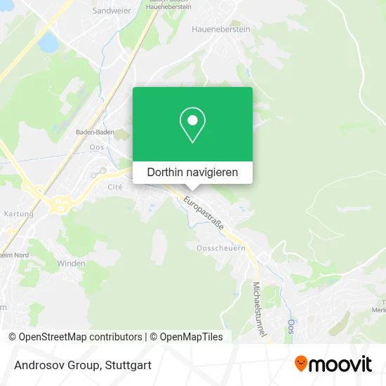 Androsov Group Karte