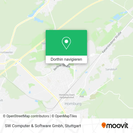 SW Computer & Software Gmbh Karte