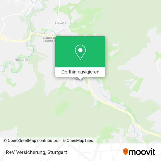 R+V Versicherung Karte