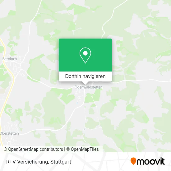 R+V Versicherung Karte