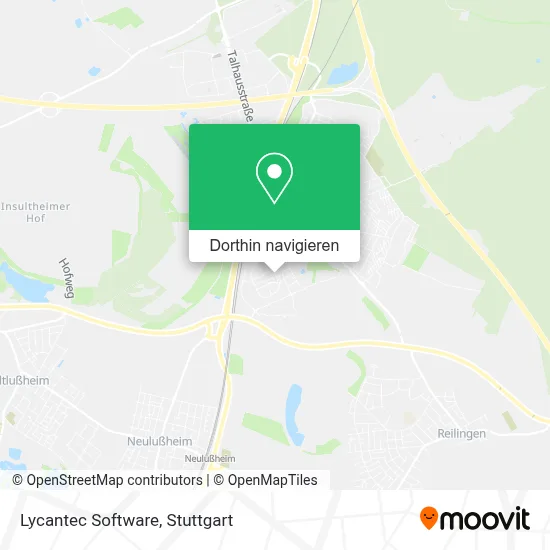 Lycantec Software Karte