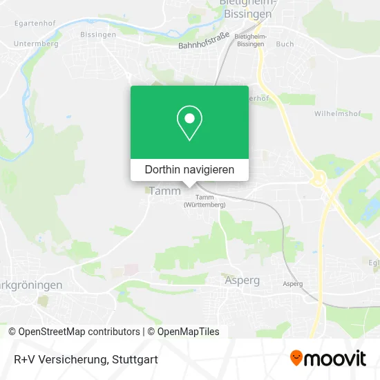 R+V Versicherung Karte