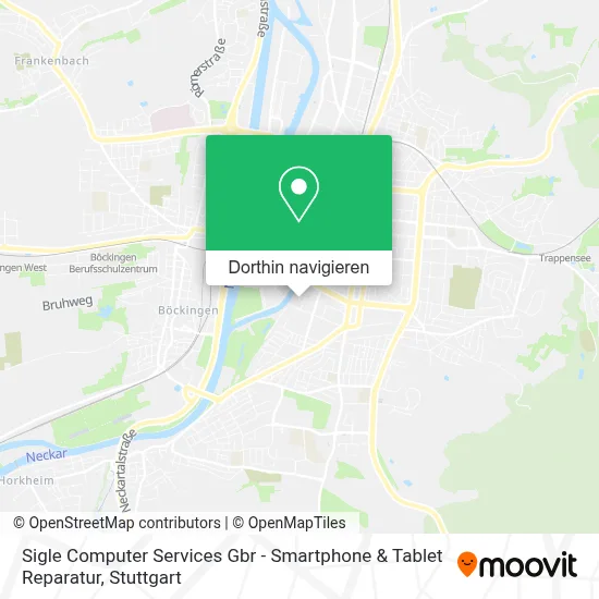 Sigle Computer Services Gbr - Smartphone & Tablet Reparatur Karte