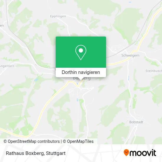 Rathaus Boxberg Karte