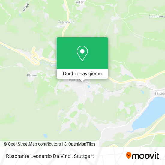 Ristorante Leonardo Da Vinci Karte
