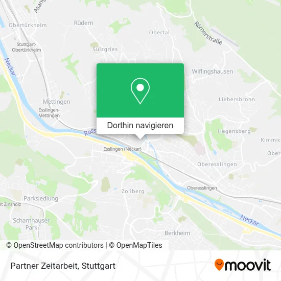 Partner Zeitarbeit Karte
