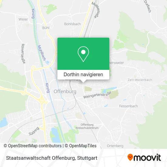 Staatsanwaltschaft Offenburg Karte