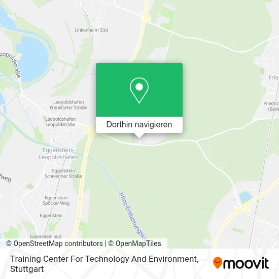 Training Center For Technology And Environment Karte