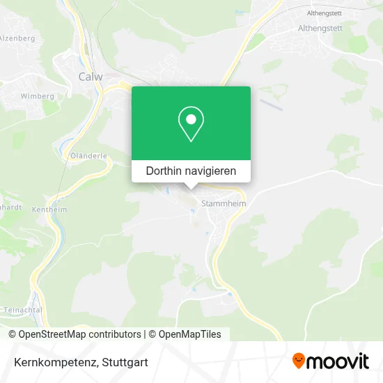 Kernkompetenz Karte