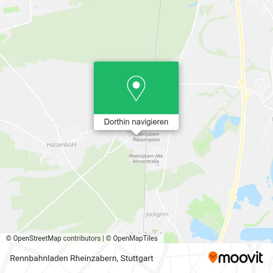 Rennbahnladen Rheinzabern Karte