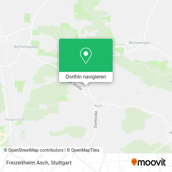 Freizeitheim Asch Karte