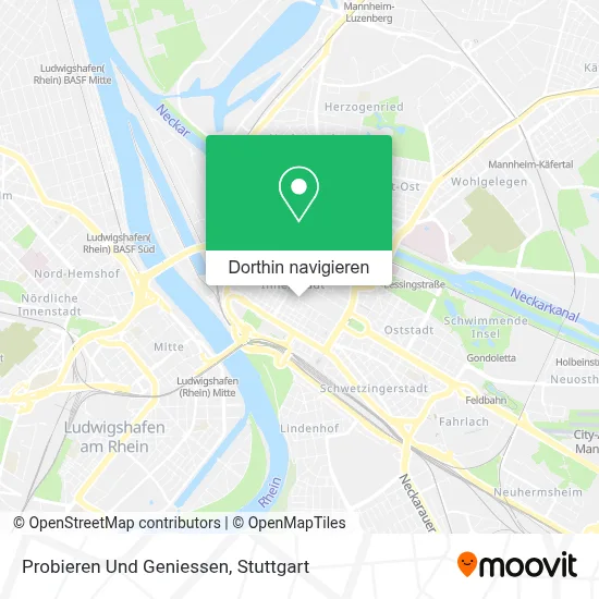 Probieren Und Geniessen Karte