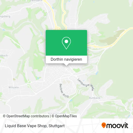 Liquid Base Vape Shop Karte