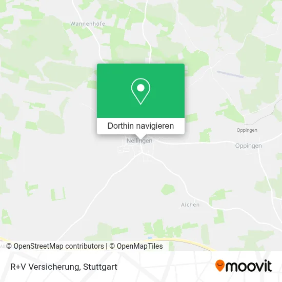 R+V Versicherung Karte