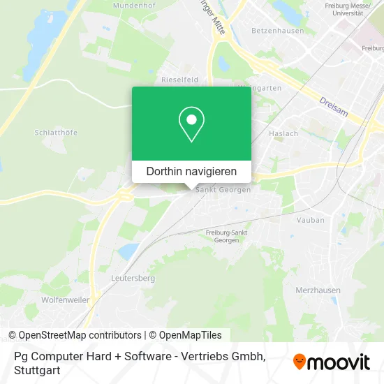 Pg Computer Hard + Software - Vertriebs Gmbh Karte