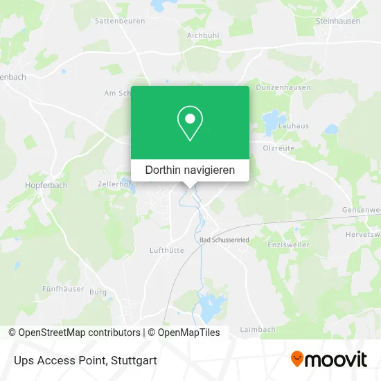 Ups Access Point Karte