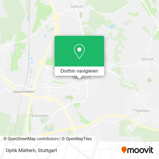 Optik Mattern Karte