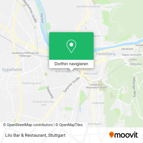 Lilo Bar & Restaurant Karte