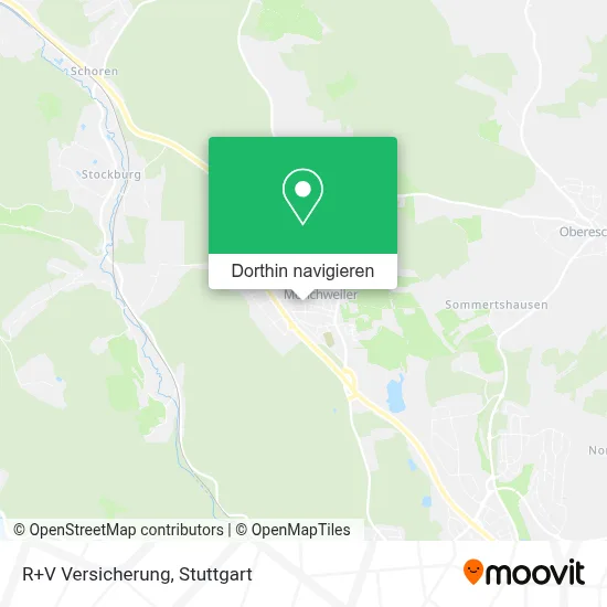 R+V Versicherung Karte