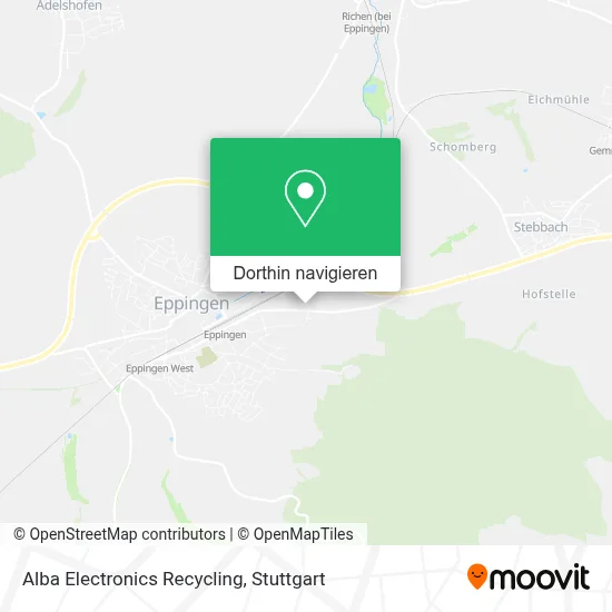 Alba Electronics Recycling Karte