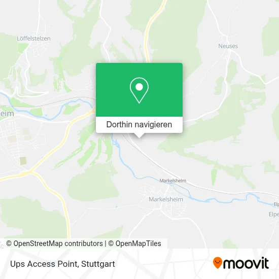 Ups Access Point Karte