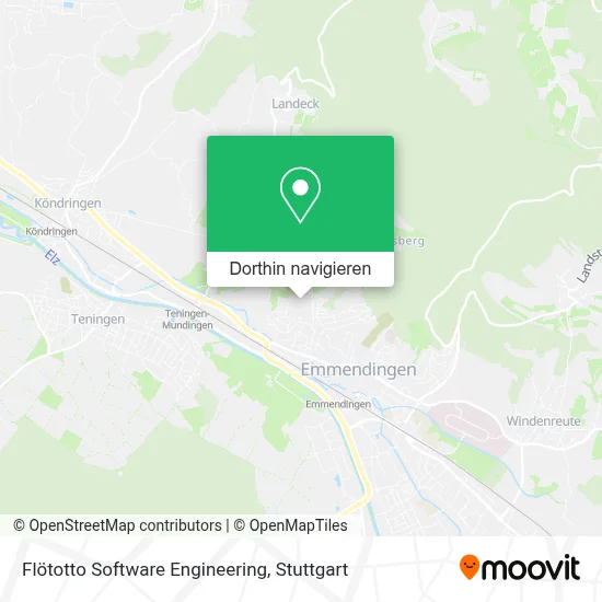 Flötotto Software Engineering Karte