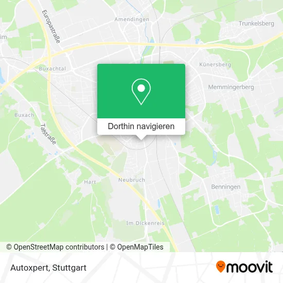 Autoxpert Karte