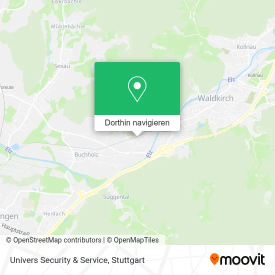 Univers Security & Service Karte