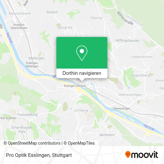 Pro Optik Esslingen Karte