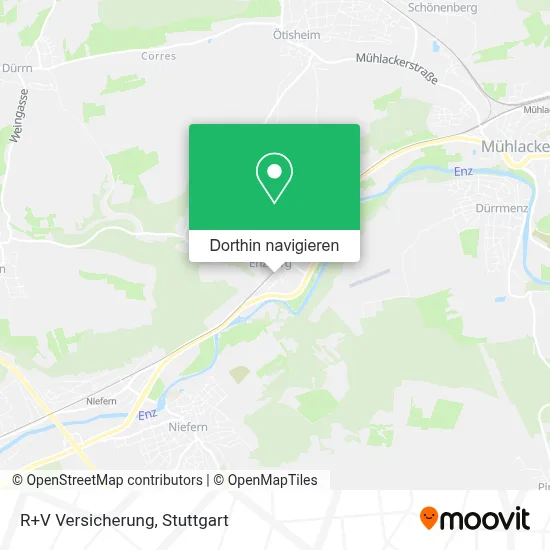 R+V Versicherung Karte