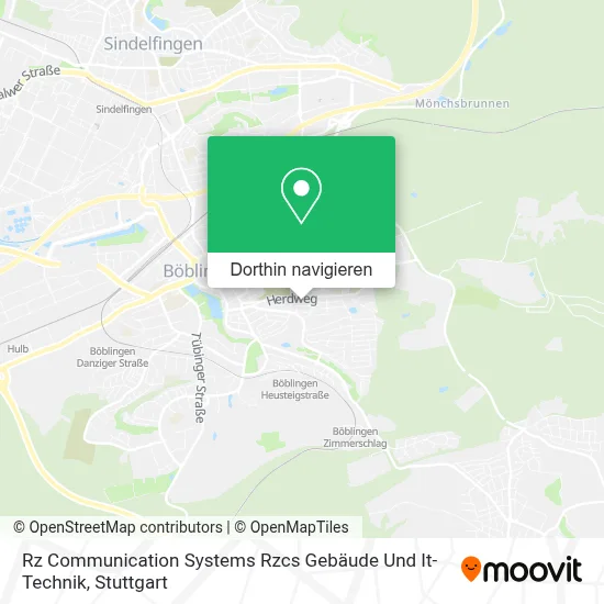 Rz Communication Systems Rzcs Gebäude Und It-Technik Karte