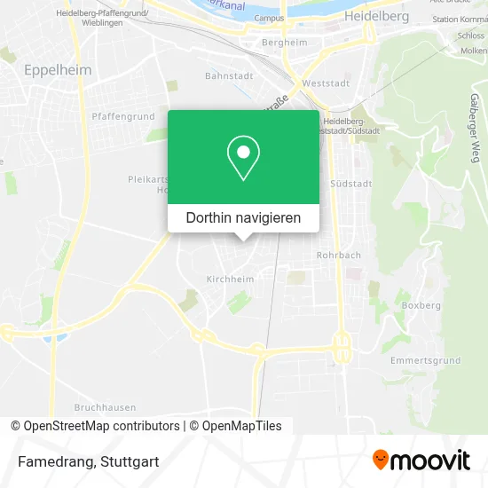 Famedrang Karte
