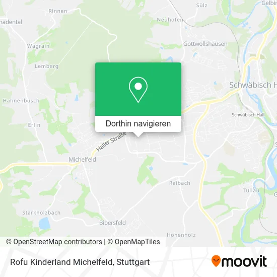 Rofu Kinderland Michelfeld Karte