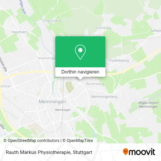 Rauth Markus Physiotherapie Karte