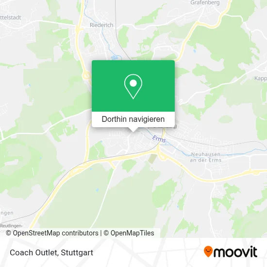 Coach Outlet Karte