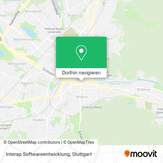 Interap Softwareentwicklung Karte