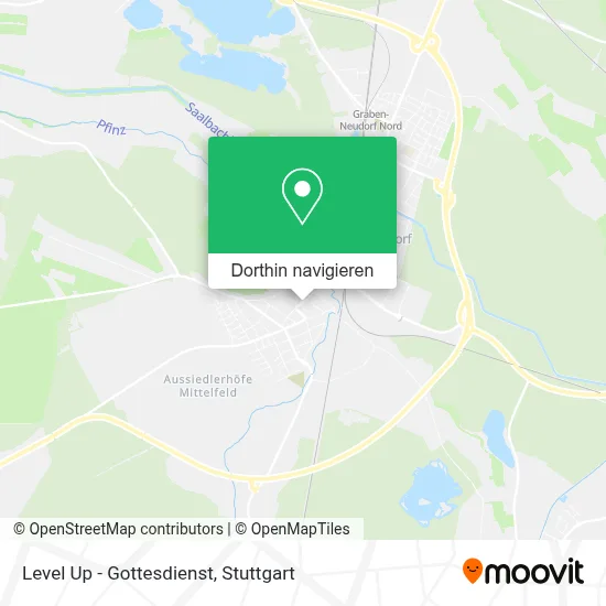 Level Up - Gottesdienst Karte