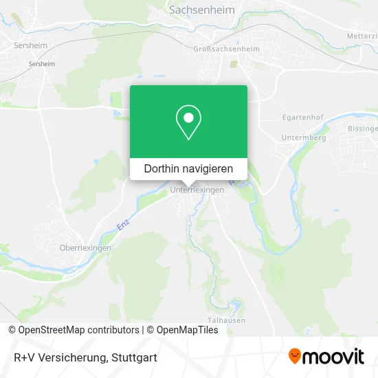 R+V Versicherung Karte