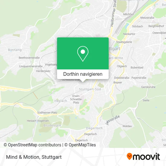 Mind & Motion Karte