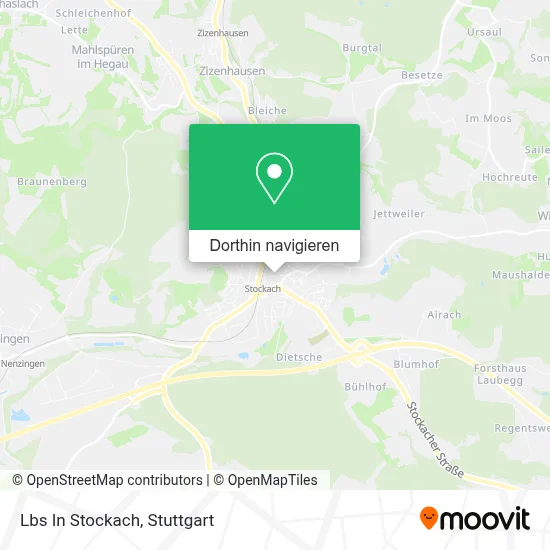 Lbs In Stockach Karte