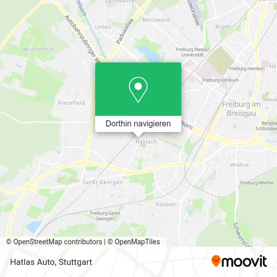 Hatlas Auto Karte